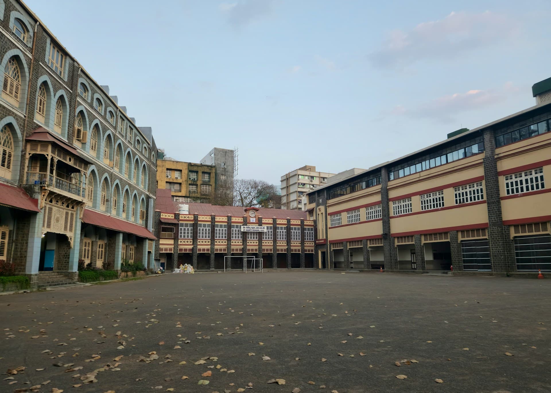 School Courtyard