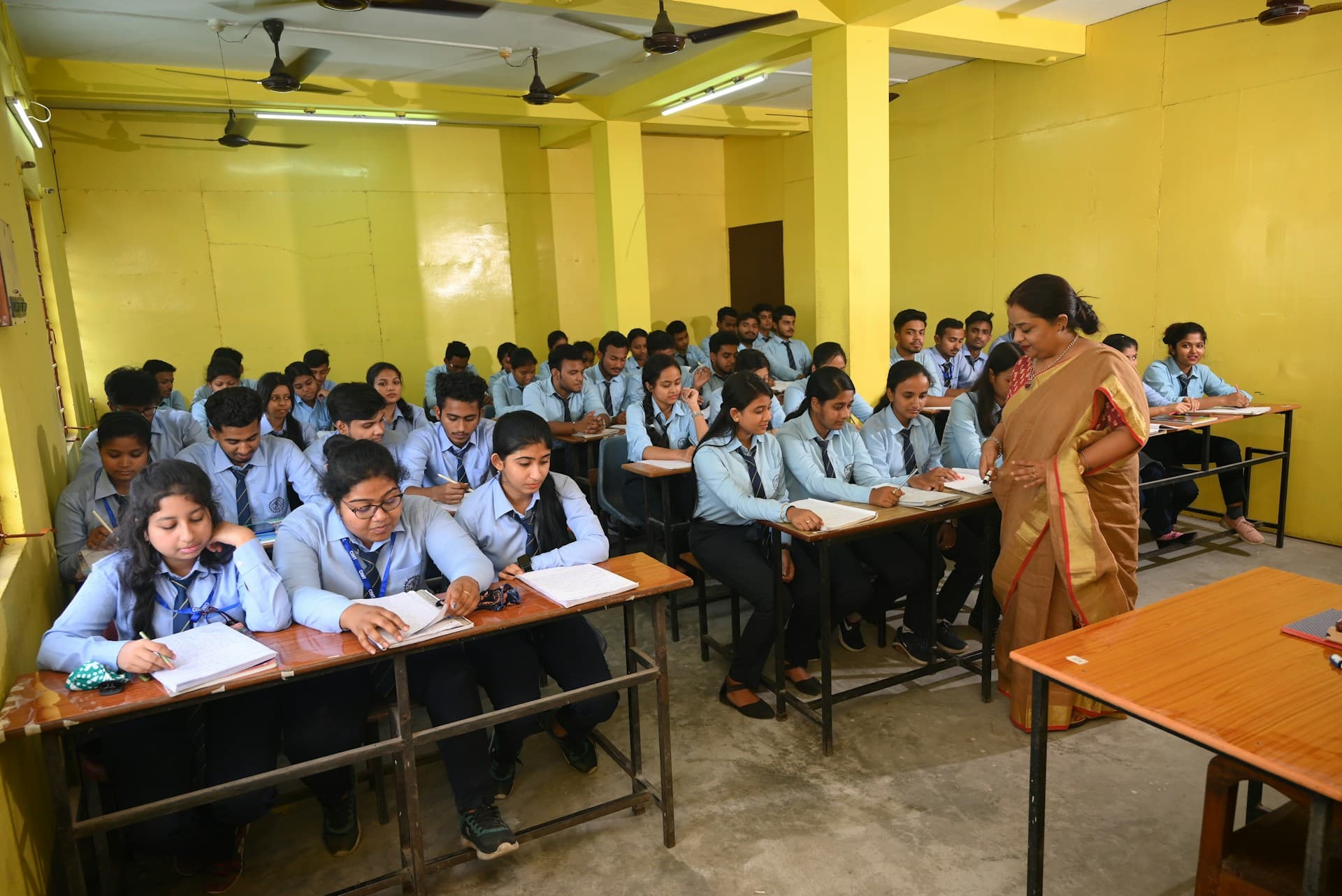 Students in Classroom